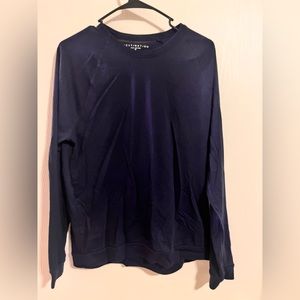 Pima Cotton LS Blue shirt